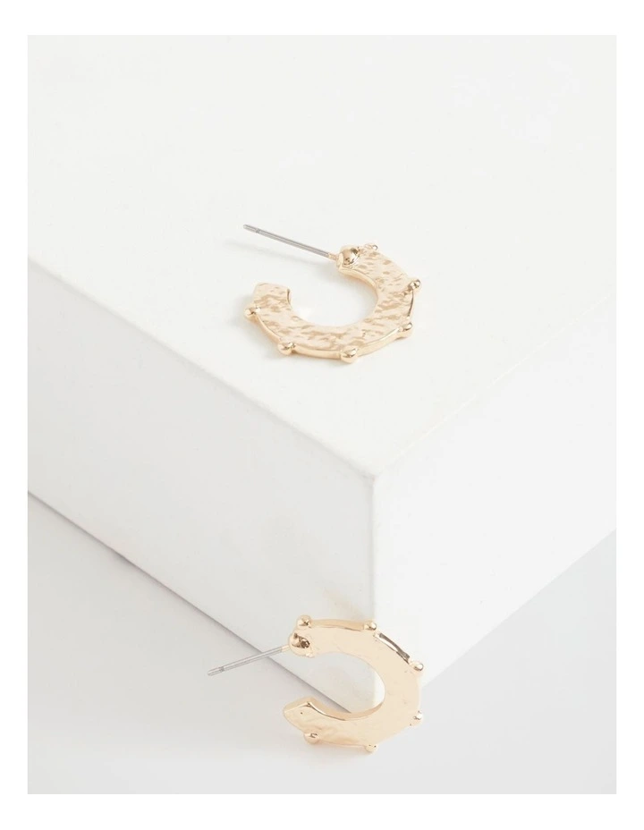 Buy π₯ Seed Heritage Small Ball Hoop In Gold 𧨠4 Buy π₯ Seed Heritage Small Ball Hoop In Gold 𧨠- Image 2