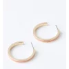Outlet π Basque Enamel Hoop Earring 30mm In Pink π 1 Outlet π Basque Enamel Hoop Earring 30mm In Pink π -Cheap Earrings Shop unnamed file 139