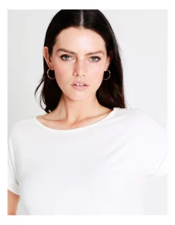 Cheapest 😉 Basque Enamel Hoop Earring 30mm In Black 💯 -Cheap Earrings Shop unnamed file 146