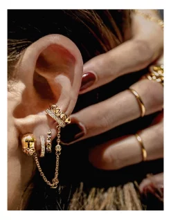 Wholesale ⌛ SALLY SKOUFIS Honeycomb Huggie 🛒 -Cheap Earrings Shop unnamed file 182