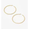 Cheapest ✔️ Wayne Cooper Pave Large Hoop Earrings In Gold 😉 -Cheap Earrings Shop unnamed file 192