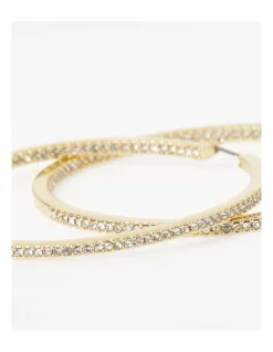 Cheapest ✔️ Wayne Cooper Pave Large Hoop Earrings In Gold 😉 -Cheap Earrings Shop unnamed file 194