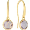 Flash Sale 😀 Georgini Lucent Amethyst Small Hook Earring 😉 -Cheap Earrings Shop unnamed file 202