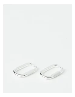 Coupon 🔥 Wayne Cooper Bold Link Hoop In Silver 🥰