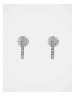 Best deal ⭐ Piper Pave Mini Silver Hoop Earrings 🔥