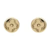 Wholesale 😉 Marcs Floral Inset Stud Earrings In Gold 😉