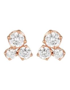 Outlet 😍 Georgini Callix Stud Rose Gold 🛒