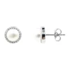 Flash Sale ❤️ Pure Elements Brilliant Halo Pearl Silver Stud Earrings 🎉 -Cheap Earrings Shop unnamed file 320