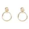 Wholesale 🥰 Seed Heritage Interlock Ring Earring In Gold 🧨