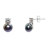 Cheap 🎁 Pure Elements Simply Brilliant Pearl Black Stud Earrings ✔️ -Cheap Earrings Shop unnamed file 331
