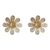 New ✨ Gregory Ladner Daisy Cubic Zirconia Gold Stud Earrings 🌟 -Cheap Earrings Shop unnamed file 336