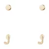 Budget 🧨 Seed Heritage Initial J Stud Earring 2 Pack In Gold 🔔 -Cheap Earrings Shop unnamed file 358