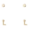 Promo 😀 Seed Heritage Initial L Stud Earring 2 Pack In Gold ⭐