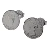 Brand new 🌟 Mocha Australian Token Mini Coin Silver Stud Earrings ⭐ -Cheap Earrings Shop unnamed file 472
