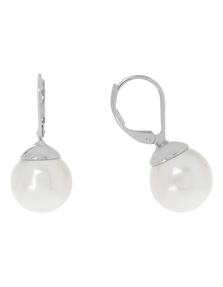 Wholesale π Gregory Ladner French Hook Faux Pearl Silver Earrings βοΈ 4 Wholesale π Gregory Ladner French Hook Faux Pearl Silver Earrings βοΈ - Image 2
