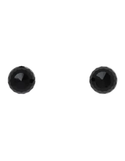 Top 10 😍 Gregory Ladner Facet Bead 10mm Black Stud Earrings ✔️