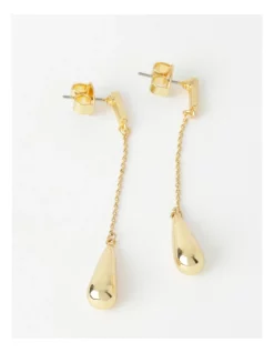 Hot Sale 👍 Basque Teardrop Drop Earrings In Gold ❤️