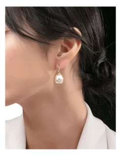 Budget ✔️ Gregory Ladner Baroque Pearl Earring And Gold Necklace Gift Box Set 💯 -Cheap Earrings Shop unnamed file 589