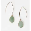 Buy ✔️ Basque Faceted Stone Drop Earring In Green 🌟 -Cheap Earrings Shop unnamed file 607