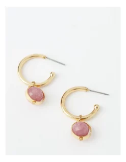 Buy ✔️ Basque Drop Earring In Pink 💯