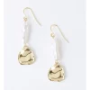 Outlet ⌛ Basque Circle Drop Hook Earring In Gold 👏 -Cheap Earrings Shop unnamed file 624