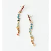 Outlet 😀 Piper Multi Stone Drop Earring In Multicolour 🎁 -Cheap Earrings Shop unnamed file 646