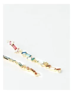 Outlet 😀 Piper Multi Stone Drop Earring In Multicolour 🎁 -Cheap Earrings Shop unnamed file 648
