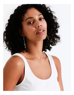 Outlet 😀 Piper Multi Stone Drop Earring In Multicolour 🎁 -Cheap Earrings Shop unnamed file 649