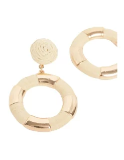 Brand new 🛒 Seed Heritage Raffia Wrap Earring 💯 -Cheap Earrings Shop unnamed file 656