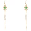 Best deal 😉 Marcs Florist Drop Statement Earring In Green 🔔 -Cheap Earrings Shop unnamed file 664