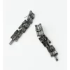 Best deal 😉 Wayne Cooper Tiered Baguette Drop Earring In Gunmetal 🧨 -Cheap Earrings Shop unnamed file 725