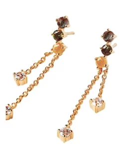 Budget ⌛ PDPAOLA Sena Earrings In Gold ✨ -Cheap Earrings Shop unnamed file 780