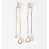 Wholesale 🎉 Trent Nathan Long Drop Ball Gold Earrings 😍