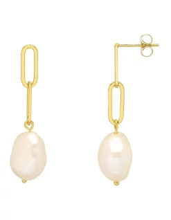 Best reviews of 🤩 Estella Bartlett Long Link Pearl Earrings 🎁