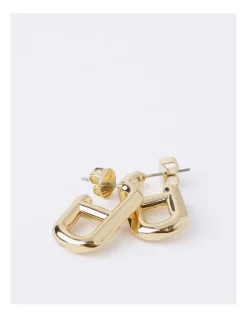 Brand new ⭐ Basque Link Drop Earrings In Gold 😍 -Cheap Earrings Shop unnamed file 825