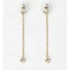 Flash Sale 👍 Trent Nathan Stone Chain Gold Drop Earrings 🎁 -Cheap Earrings Shop unnamed file 826