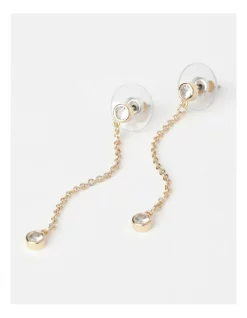 Flash Sale 👍 Trent Nathan Stone Chain Gold Drop Earrings 🎁 -Cheap Earrings Shop unnamed file 828