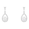 Best reviews of 👏 Gregory Ladner Teardrop Shape Cubic Zirconia Silver Earrings 🧨