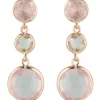 Flash Sale ❤️ Georgini Diantha Rose Quartz Rose Gold Drop Earrings ⭐ -Cheap Earrings Shop unnamed file 858