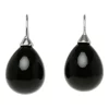 Outlet 👏 Barcs Pearl Jet Black Earrings 🎁