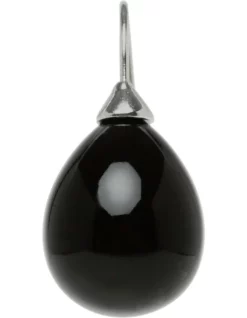 Outlet 👏 Barcs Pearl Jet Black Earrings 🎁 -Cheap Earrings Shop unnamed file 881