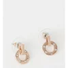 Coupon 😉 Trent Nathan Mini Door Knocker Rose Gold Earrings 🔥