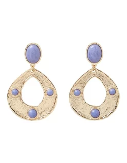 Deals 🔔 Seed Heritage Stone Teardrop Earring ⭐