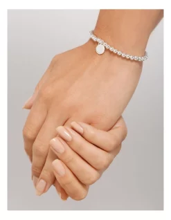Cheap 😉 Piper Charm Stretch Silver Bracelet ✔️ -Cheap Earrings Shop unnamed file 903