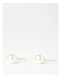 Best deal 🤩 Trent Nathan Large Pearl On Long Sleek Hook In Pearl 🥰 -Cheap Earrings Shop unnamed file 917