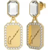 Best deal 🔔 Guess Crystal Tag Gold Tone Earrings 🛒 -Cheap Earrings Shop unnamed file 922