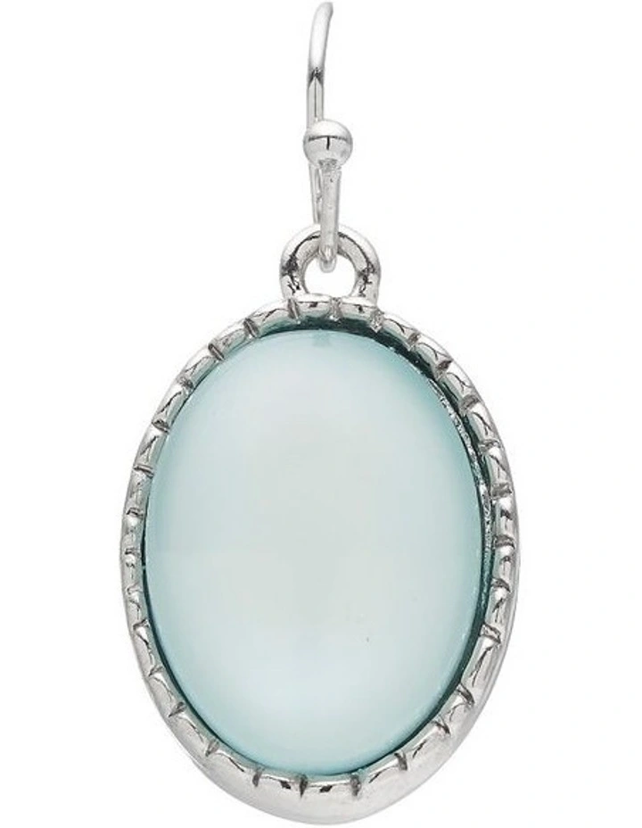 Promo π₯° Barcs Oval Stone Drop Earring In Green β 5 Promo π₯° Barcs Oval Stone Drop Earring In Green β - Image 3