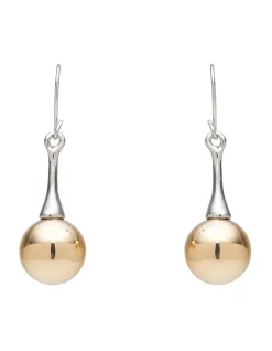 Best Sale 💯 Barcs Ball & Bar Gold Earrings 🎉