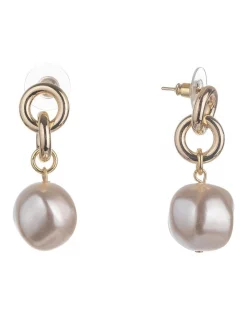 Buy 😉 Gregory Ladner Pearl Gold Drop Earrings 🥰 -Cheap Earrings Shop unnamed file 950