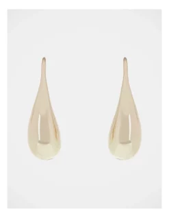 Brand new ✨ Trent Nathan Polished Silver Fish Hook Gold Earrings 🌟